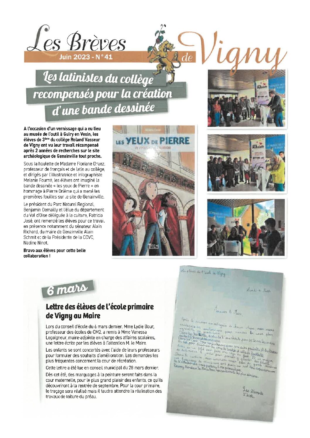 Brèves n°41 – Juin 2023